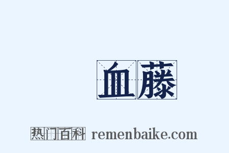 雞血藤是什么意思的图片